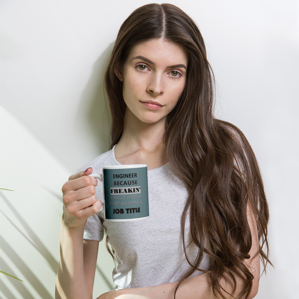 You are the Best - Grey on White glossy mug