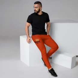 King - Hot Red - Men's Joggers