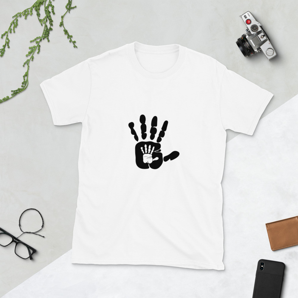 Daddy is my Hero - Hands - Short-Sleeve Unisex T-Shirt