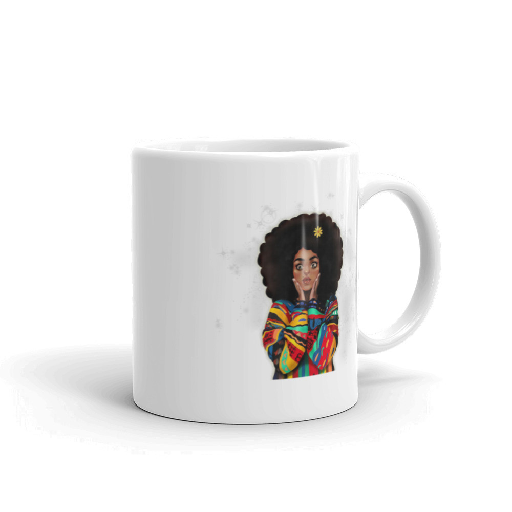Queen Black Mug