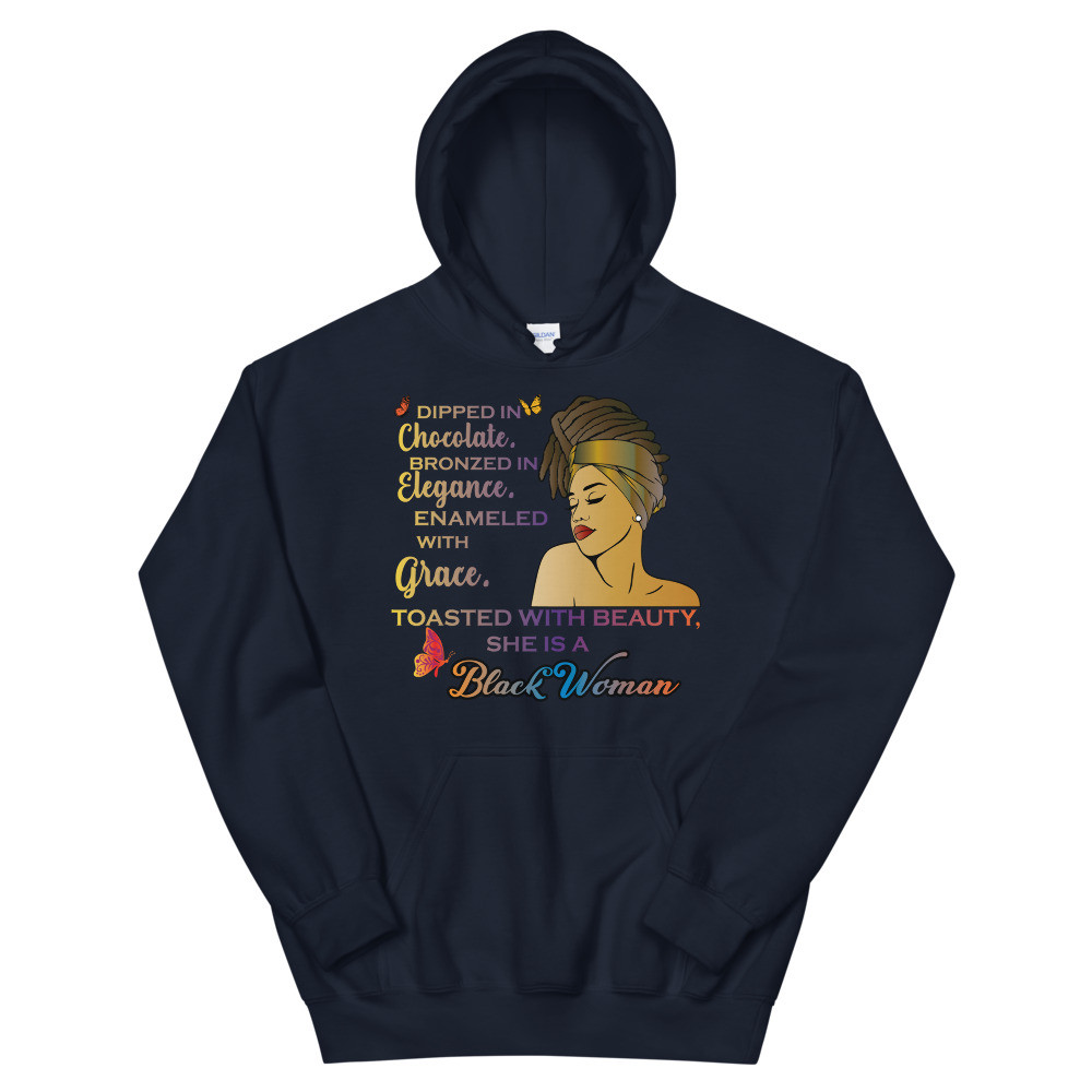 Black Woman Unisex Hoodie
