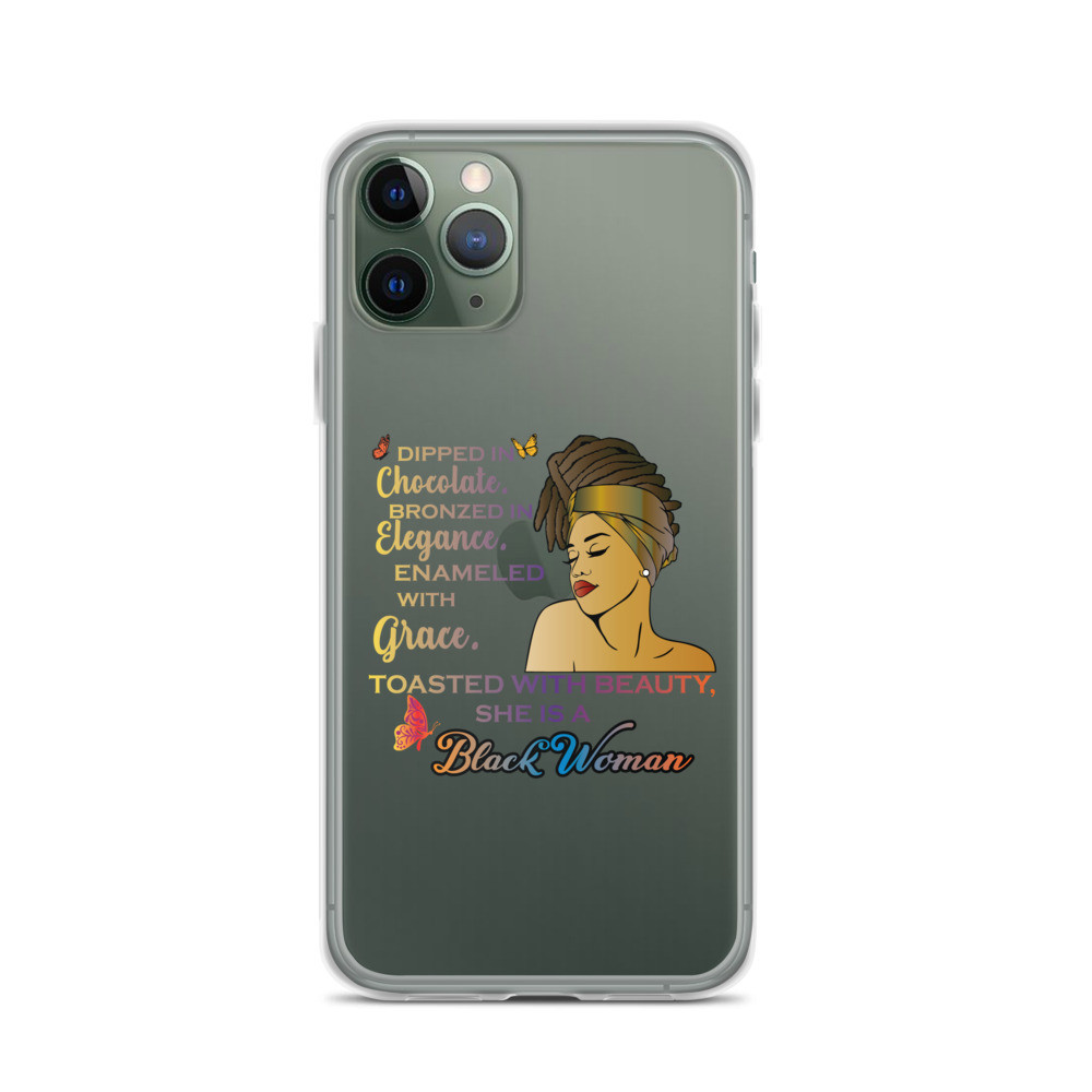 Black Woman iPhone Case