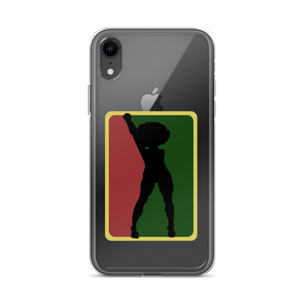 black lady iPhone Case