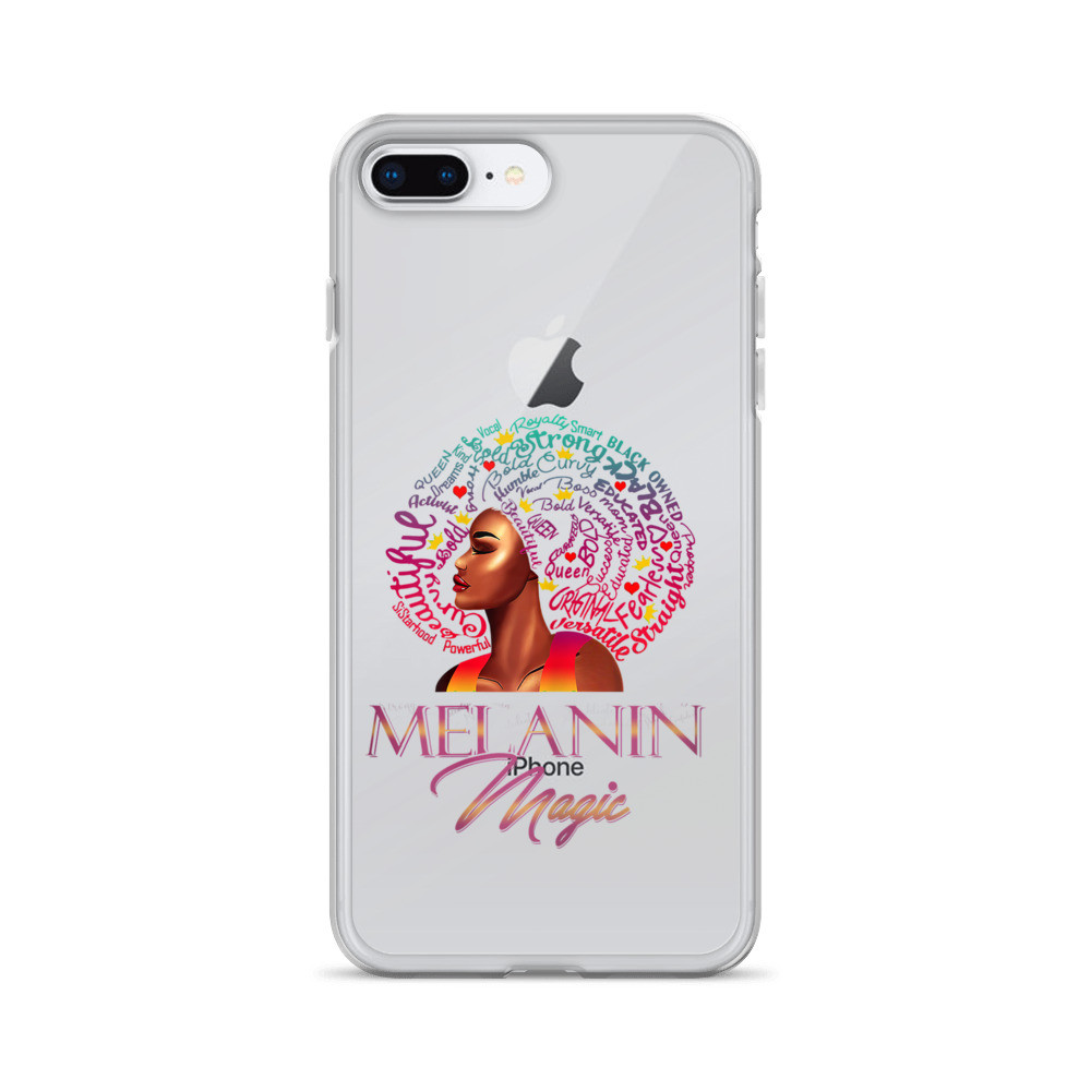 Womens Melanin Magic Woman Queen iPhone Case