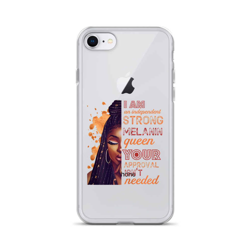 Melanin Queen Woman iPhone Case