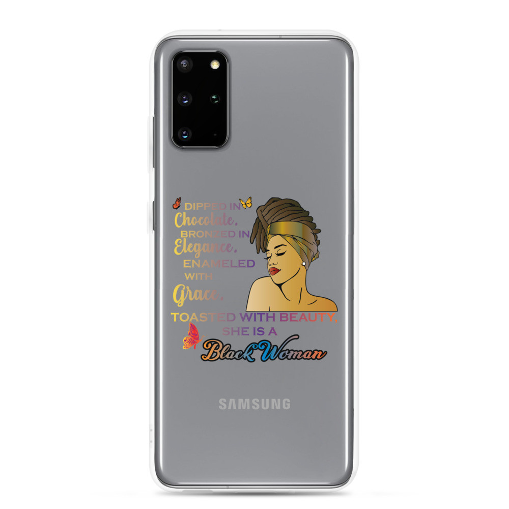 Black Woman Samsung Case