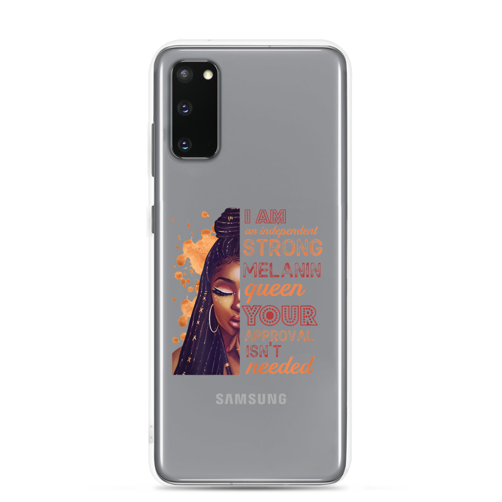 Melanin Queen Woman Samsung Case