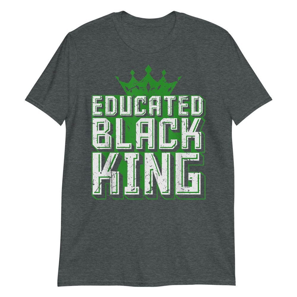 Educated Black King Unisex T-Shirt