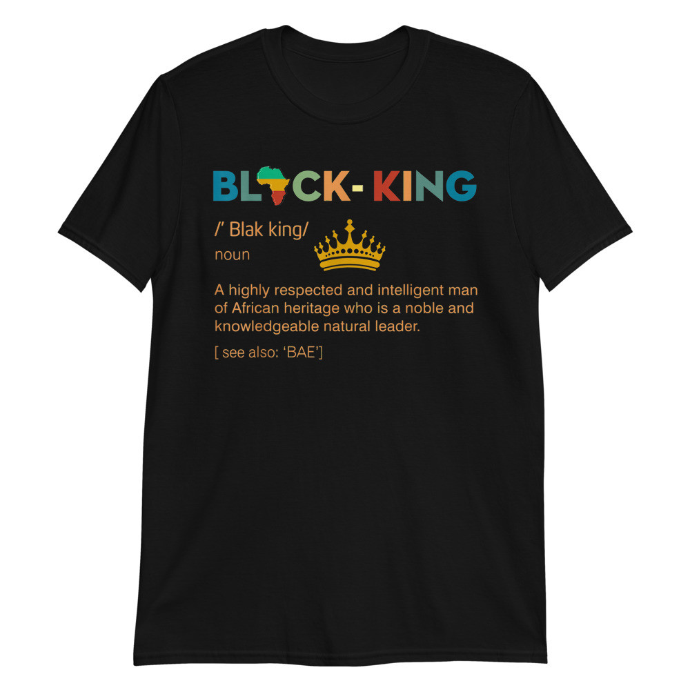 Black King Unisex T-Shirt