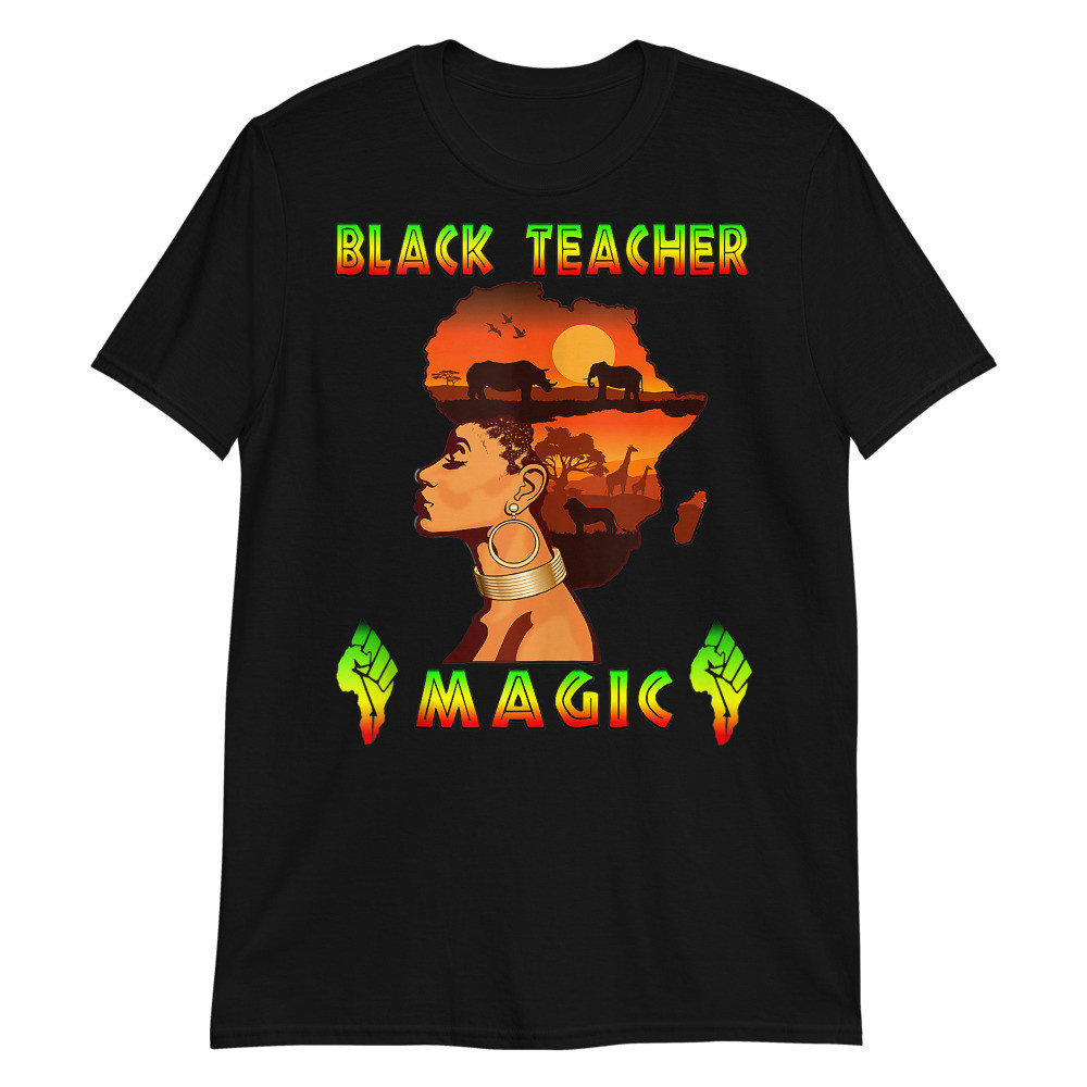 Black Teacher Magic Unisex T-Shirt