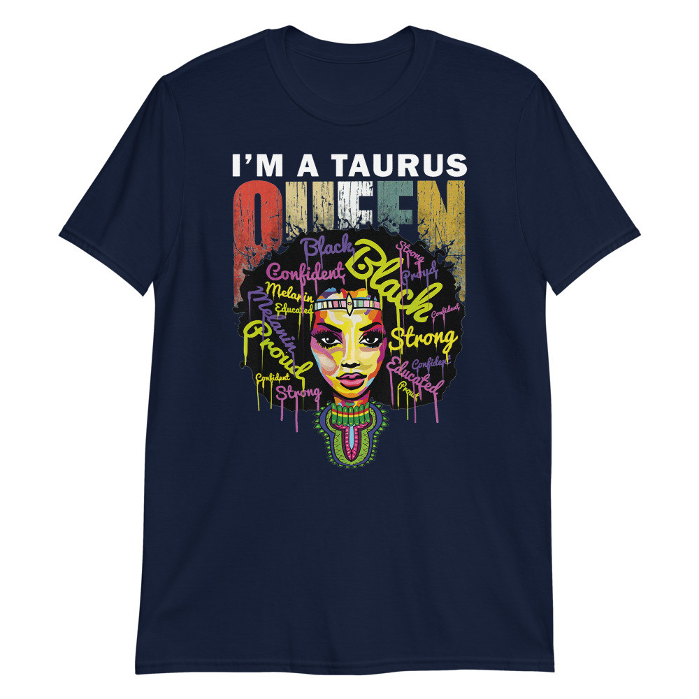 Taurus Birthday Shirts for Women Queen Born in April May Unisex T-Shirt