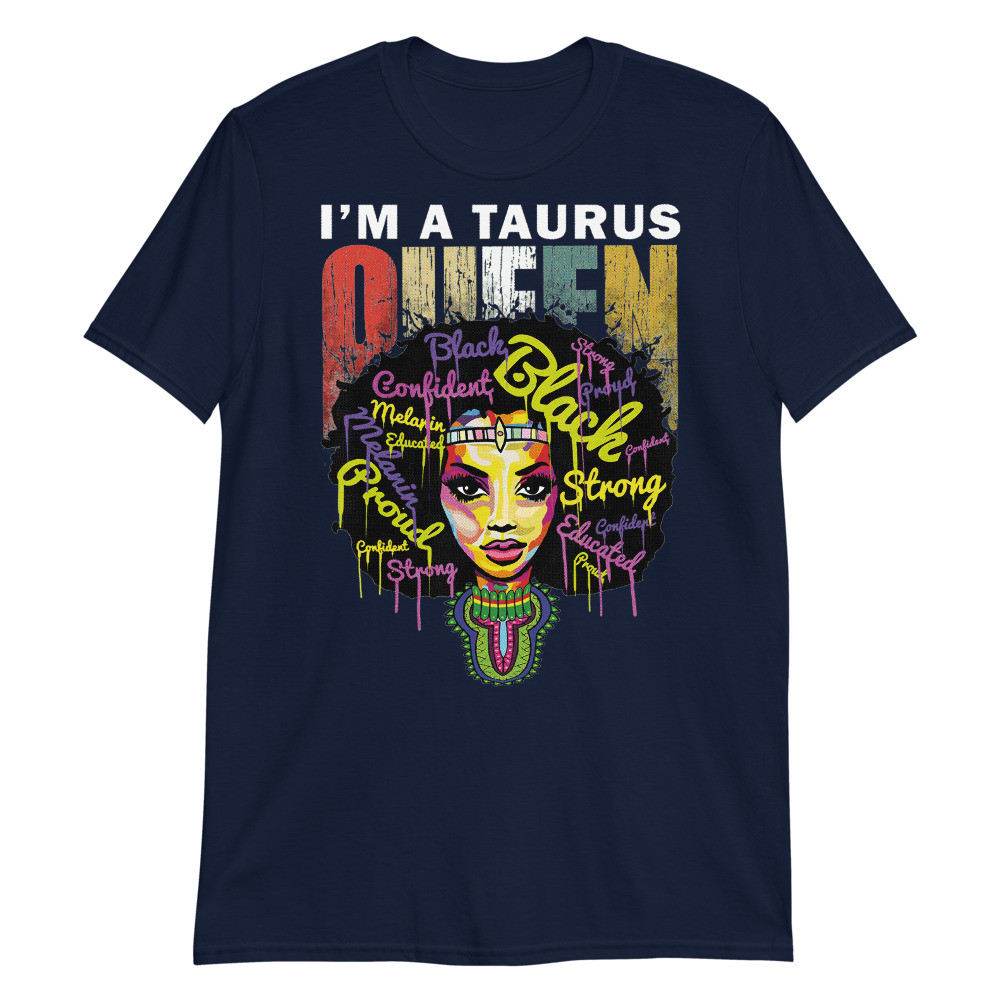 Taurus Birthday Shirts for Women Queen Born in April May Unisex T-Shirt