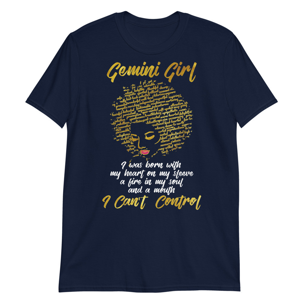 I'm a Gemini Girl Shirt Funny Birthday Unisex T-Shirt