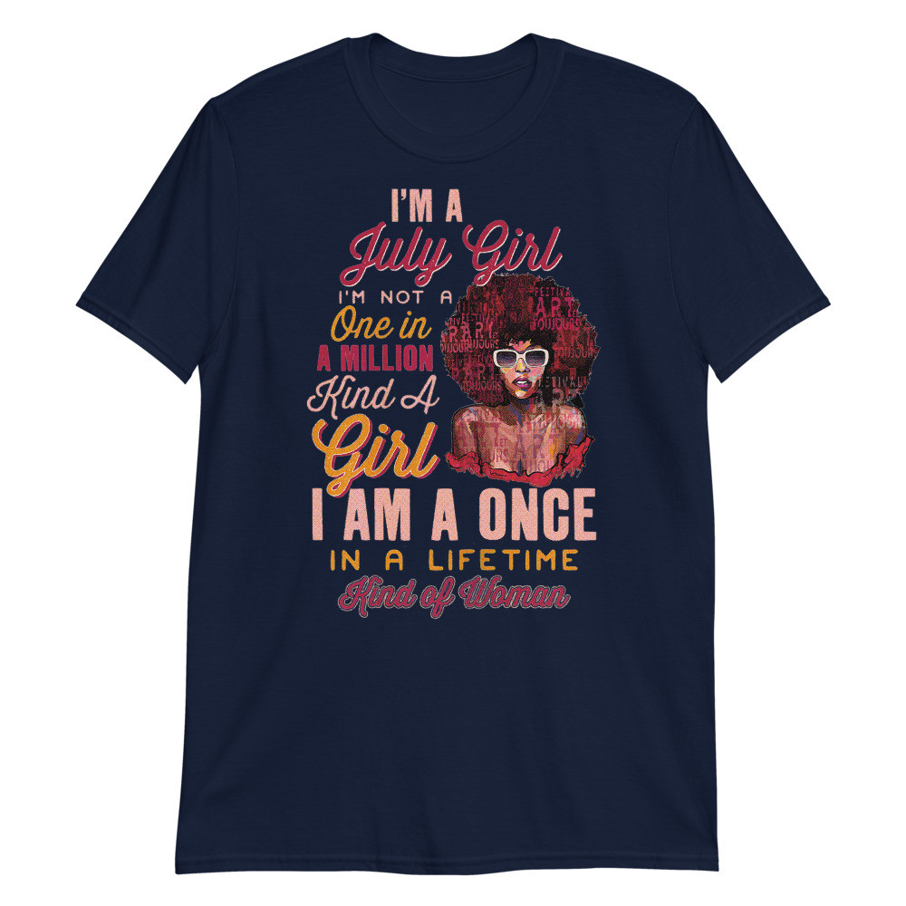 Womens Black Women August Birthday Gifts I'm a Cancer or Leo Queen Unisex T-Shirt
