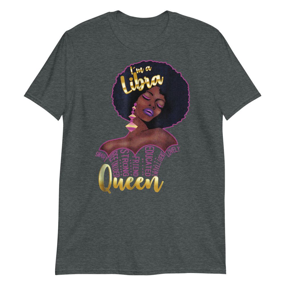 Libra Queen Astrology Sign Birthday Unisex T-Shirt