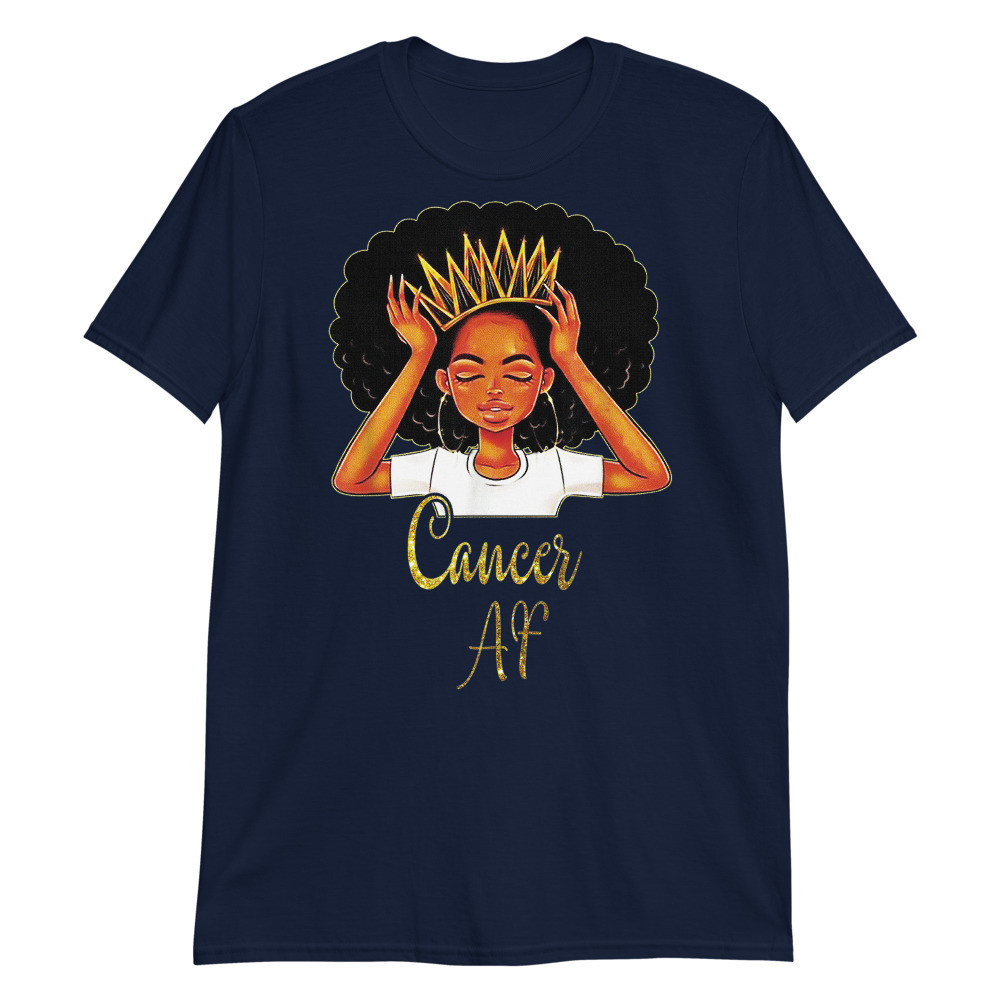 Cancer Queen Zodiac Floral Birthday Unisex T-Shirt