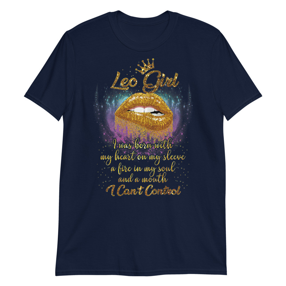 Womens I'm a Leo Girl Funny Birthday Unisex T-Shirt