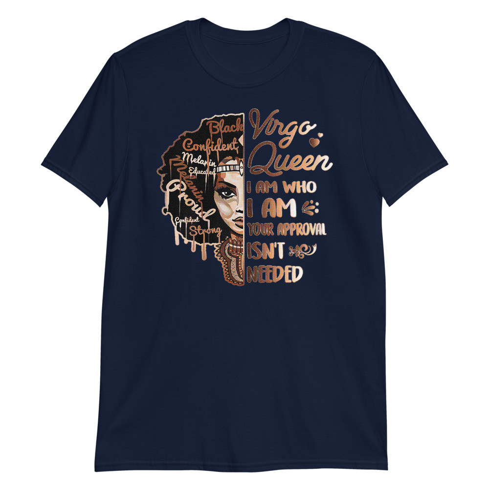 Womens Ph Virgo Queen Birthday Zodiac Gift Black Women Gift Girl Unisex T-Shirt