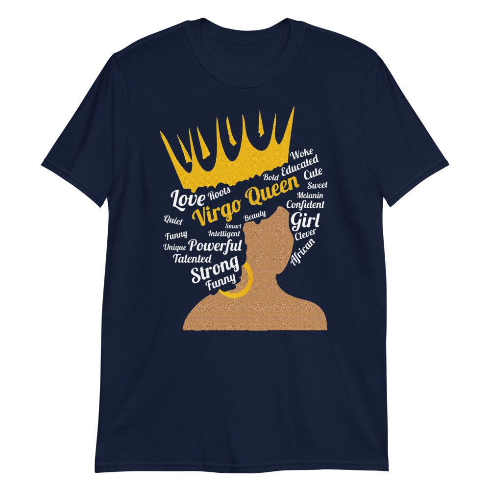 Virgo Queen Born in August September Birthday Unisex T-Shirt