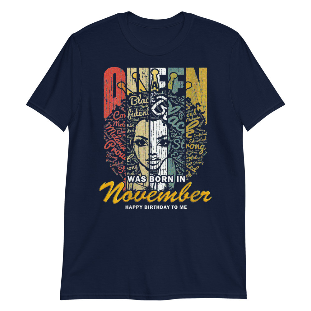 Women's November Queen Shirts for Women Zodiac Sagittarius Unisex T-Shirt