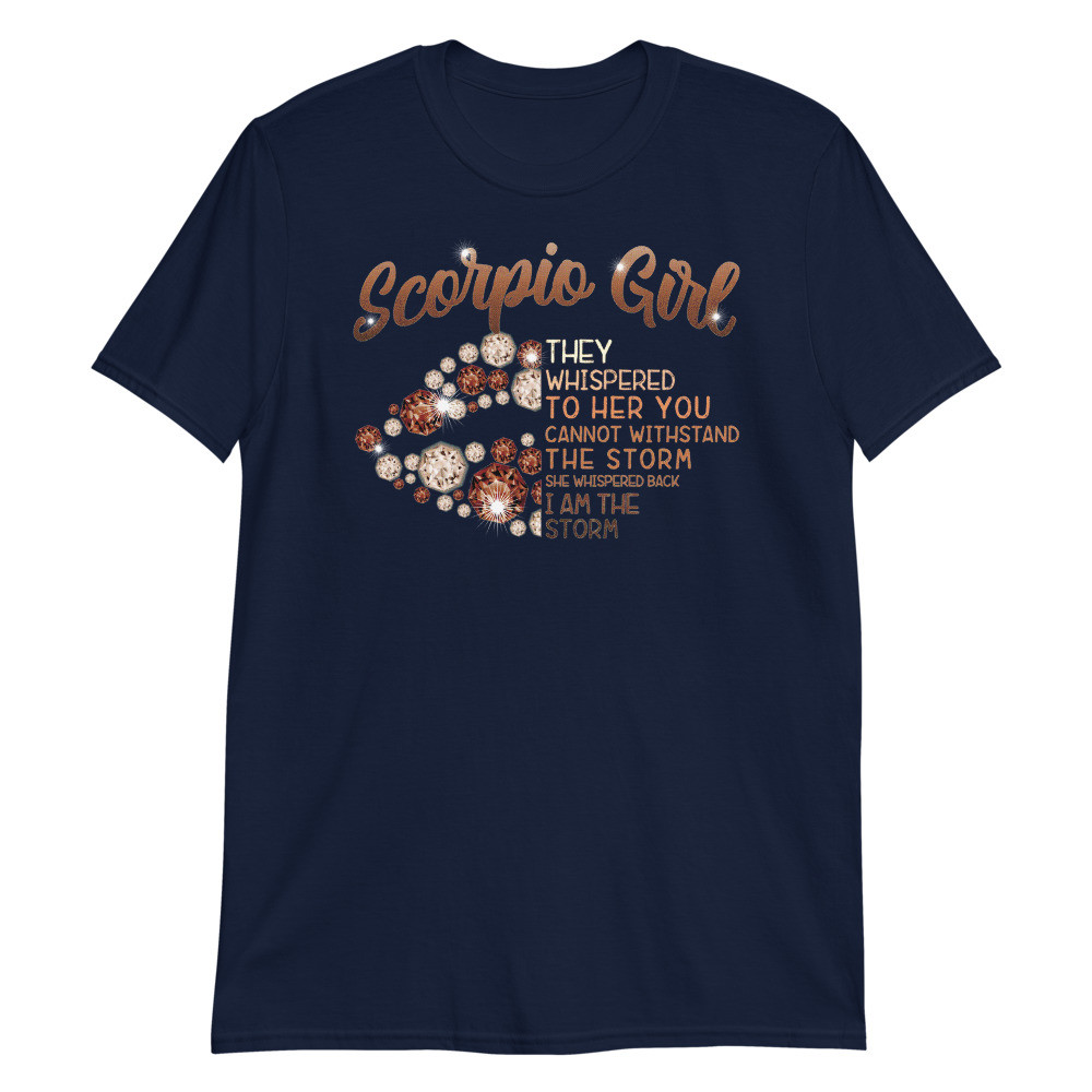 Scorpio Birthday Lips Lover Costume Black Woman Unisex T-Shirt