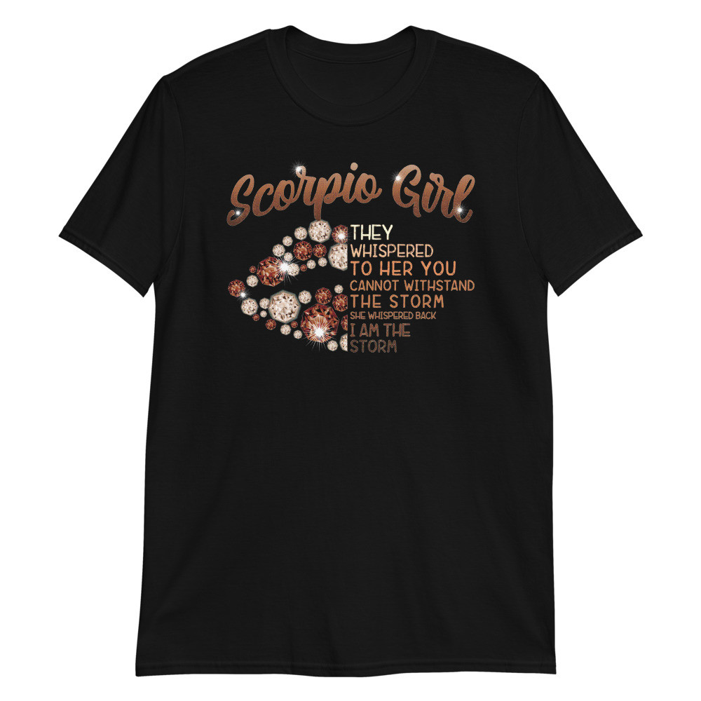 Scorpio Birthday Lips Lover Costume Black Woman Unisex T-Shirt