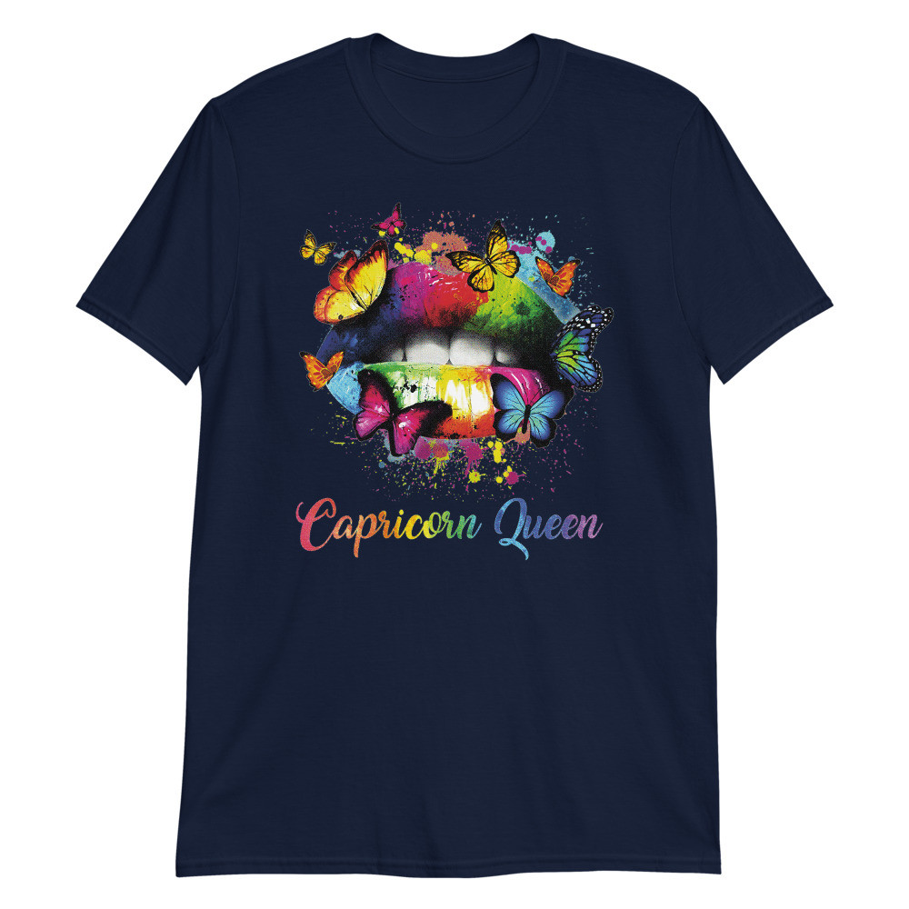 Comen's Apricorn Queens Lips Hippie Birthday Unisex T-Shirt