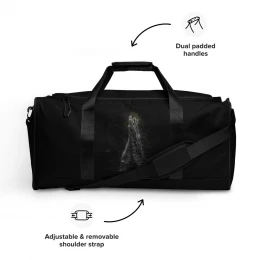 Uprising drawing By Mustafa Elshahat Duffle bag