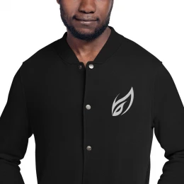 Embroidered Champion Bomber Jacket