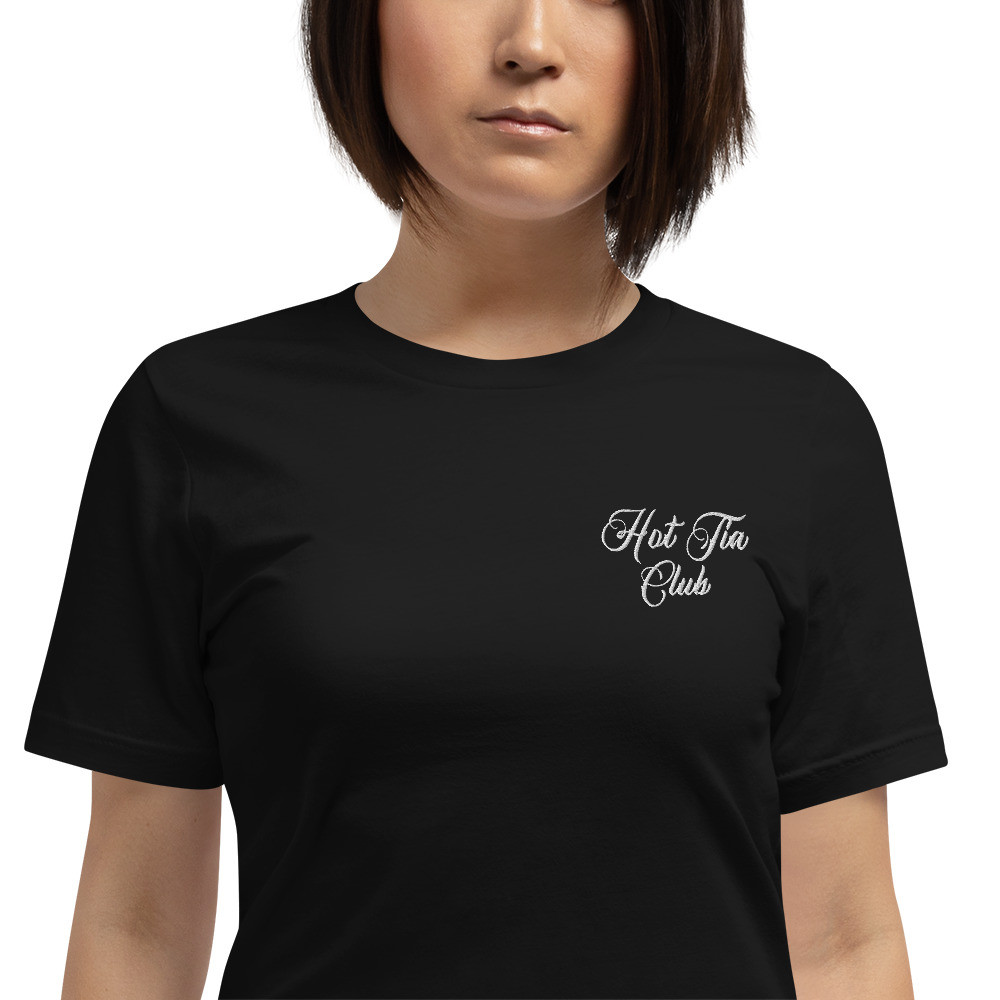 Embroidered Hot Tia T-shirt