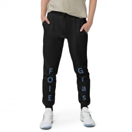 Foie gras Inspired Unisex fleece sweatpants