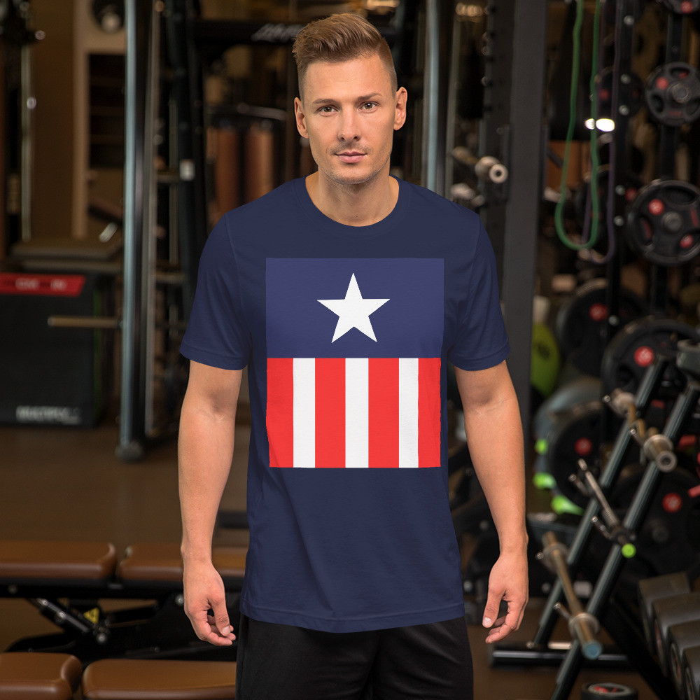 Star and stripes Short-Sleeve Unisex T-Shirt