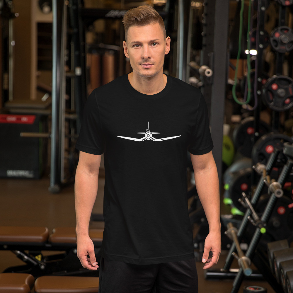 Classic gull wing airplane Short-Sleeve Unisex T-Shirt