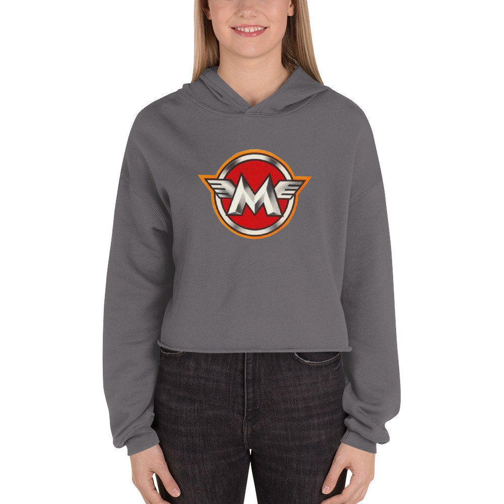 Vintage Matchless motorbike Crop Hoodie
