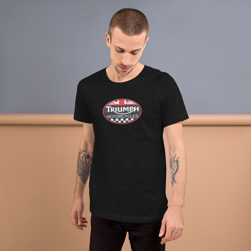 Vintage Triumph distressed emblem Short-Sleeve Unisex T-Shirt