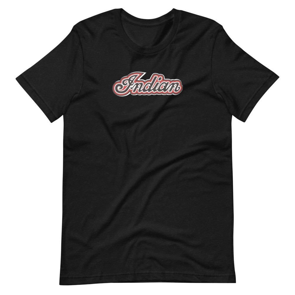 Vintage Indian motorbike emblem Short-Sleeve Unisex T-Shirt