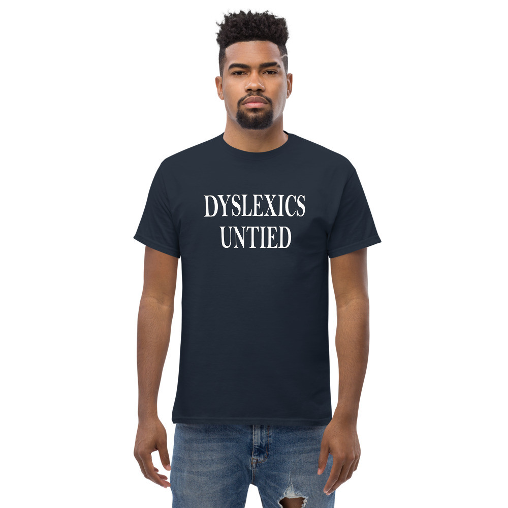 Dyslexics untied  Men's heavyweight tee