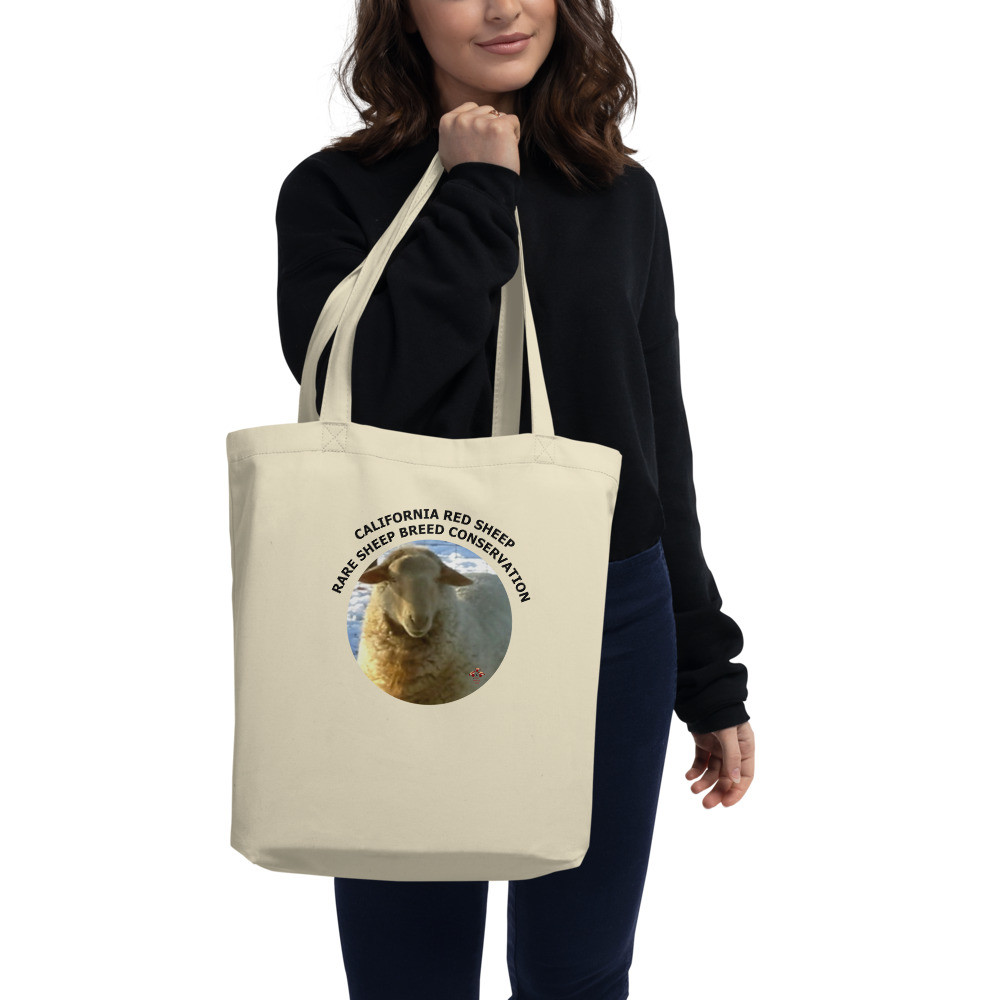 California Red Sheep Rare Sheep Breed Conservation Eco Tote Bag