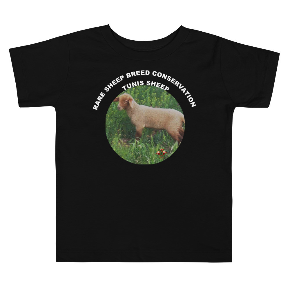 Tunis Sheep Rare Sheep Breed Conservation Toddler Short Sleeve Tee