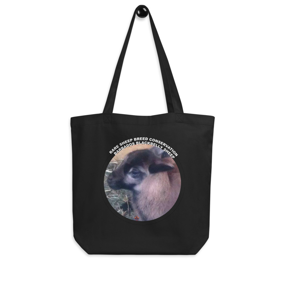 Barbados Blackbelly Sheep Rare Sheep Breed Conservation Eco Tote Bag