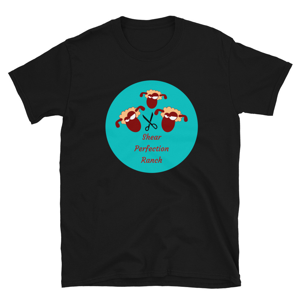 Shear Perfection Ranch Rare Sheep Breed Conservation Promotional Short-Sleeve Unisex T-Shirt
