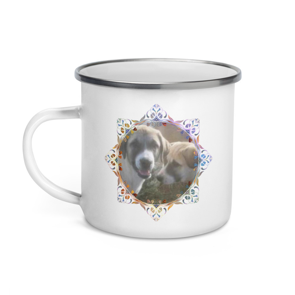 Anatolian Shepherd Dog Puppies Enamel Mug
