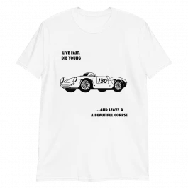 Camiseta Blanca Manga Corta Little Bastard