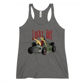 Camiseta de Tirantes Mujer Lucky Girl