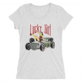 Camiseta Manga Corta Mujer Lucky Girl