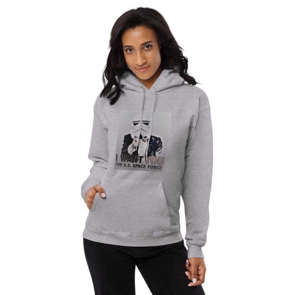Unisex fleece hoodie