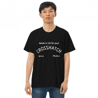 Men's fitted straight cut t-shirt