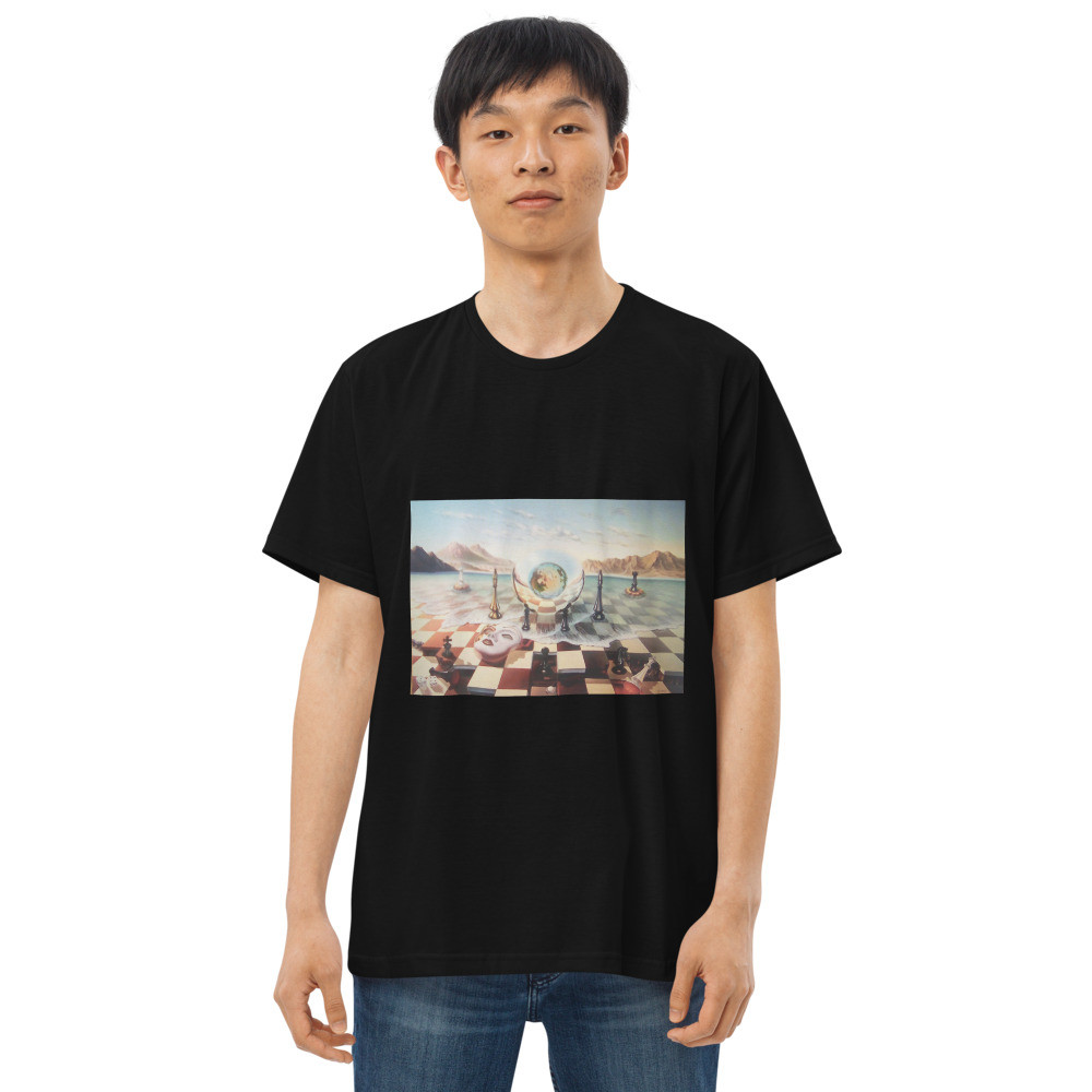 Men's fitted straight cut t-shirt
