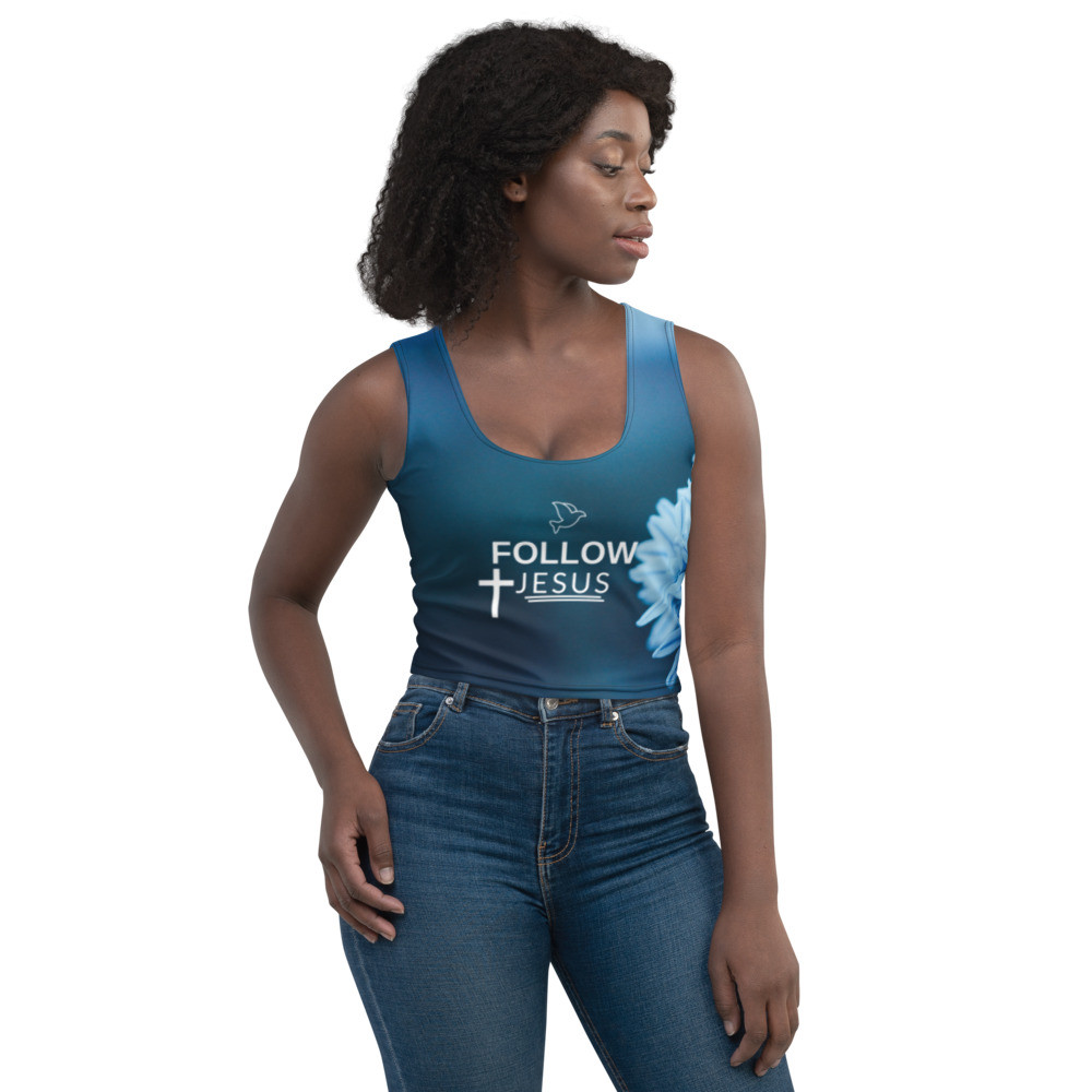 Follow Jesus Crop Top
