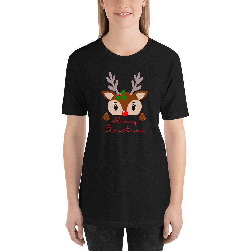 Short-Sleeve Unisex T-Shirt: Merry Christmas